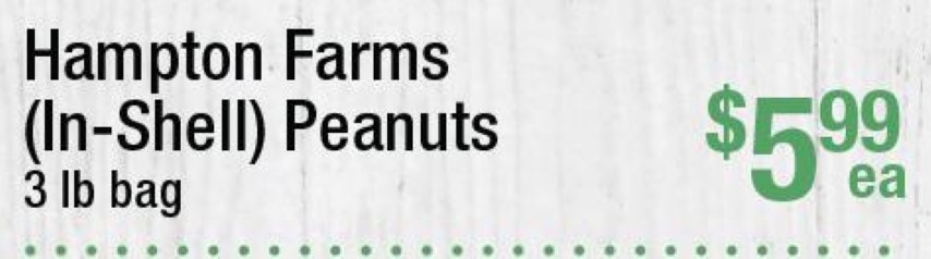 Hampton Farms In-Shell Peanuts