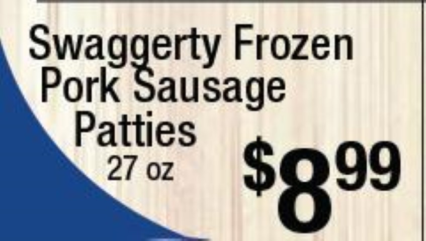 Swaggerty Frozen Pork Sausage Patties