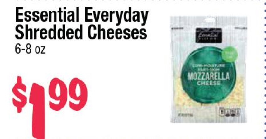 Essential Everyday Shredded Cheeses