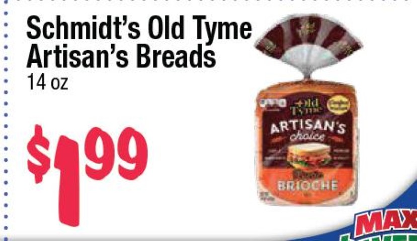 Schmidt's Old Tyme Artisan's Breads