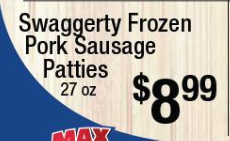 Swaggerty Frozen Pork Sausage Patties