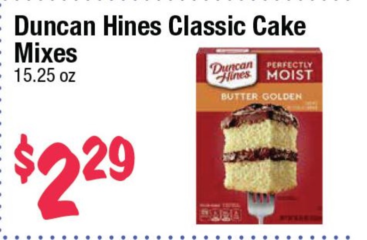 Duncan Hines Classic Cake Mixes