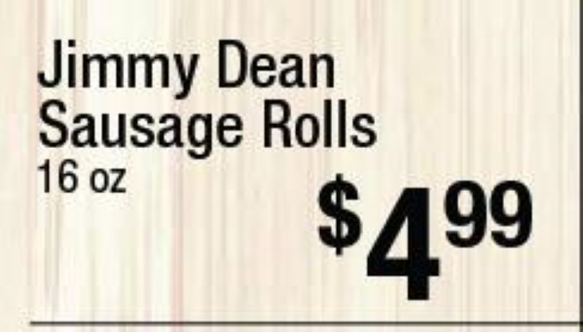 Jimmy Dean Sausage Rolls