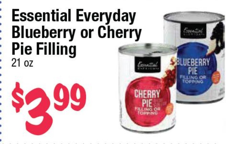 Essential Everyday Blueberry or Cherry Pie Filling