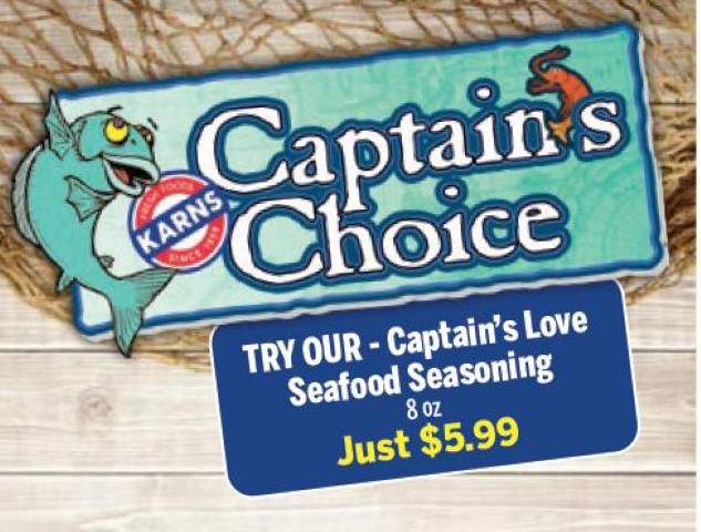 Captain's Love Seafood Seasoning