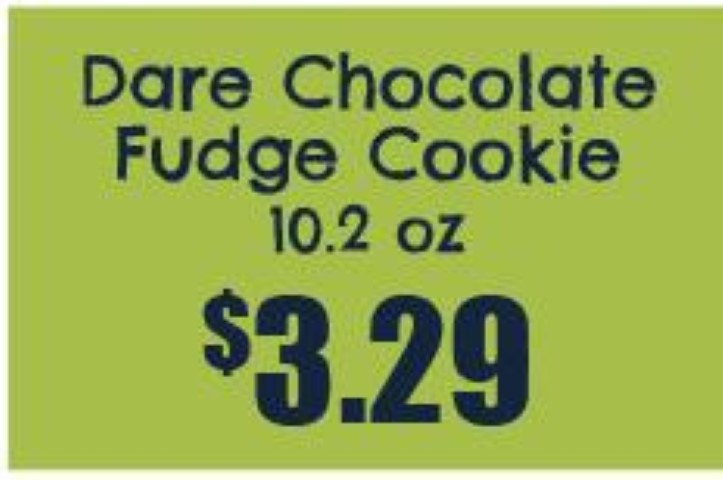 Dare Chocolate Fudge Cookie