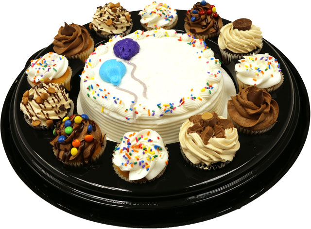 Cupcakes & Cake Tray