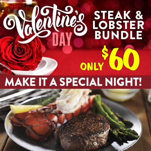 Valentine's Day Steak & Lobster Bundle