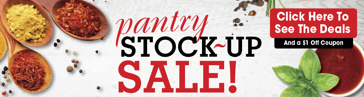 Pantry Stock Up Sale