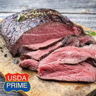 USDA Prime Top Round London Broils & Steaks