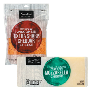 Essential Everyday Shredded & Chunk Cheese
