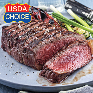 USDA Choice Boneless New York Strip Steaks