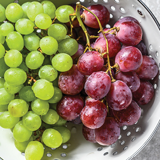 Red or Green Seedless Grapes