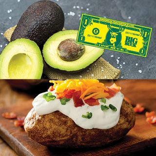 Hass Avocados & Premium Idaho Potatoes
