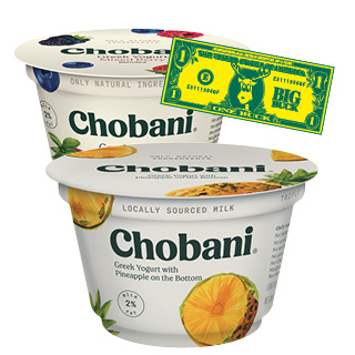 Chobani Yogurt 