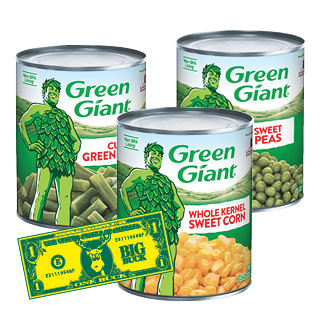 Green Giant Green Beans, Corn or Peas 