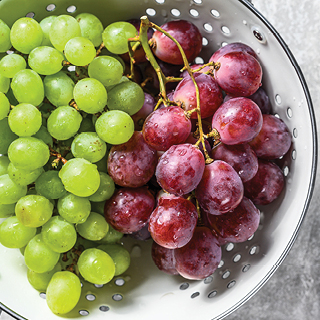 Red or Green Seedless Grapes 