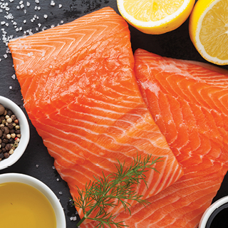 Fresh Chilean Salmon Portions