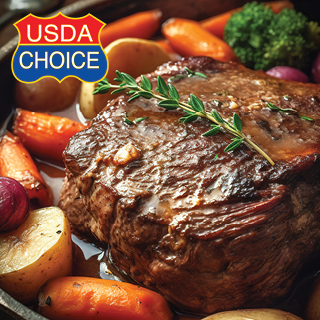 USDA Choice Boneless Chuck Roasts 