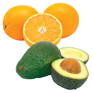 Sunkist Navel Oranges & Hass Avocados