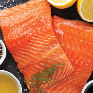 Fresh Chilean Salmon Fillets