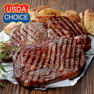 USDA Choice Whole Boneless NY Strips