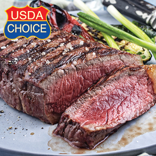 USDA Choice Boneless New York Strip Steaks