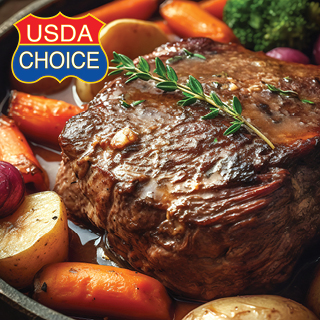 USDA Choice Boneless Chuck Pot Roasts 