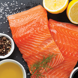 Fresh Chilean Salmon Fillet Portions