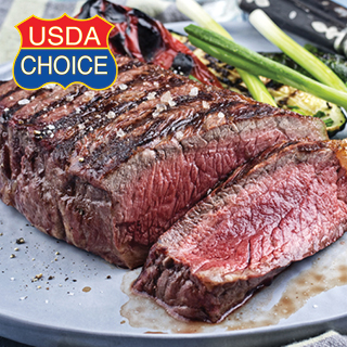USDA Choice Boneless NY Strip Steaks