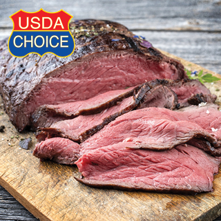 USDA Choice Boneless Top Round London Broils & Steaks