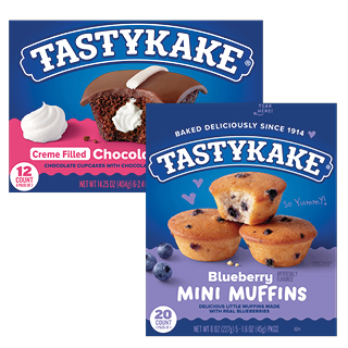 Tastykake Family Packs, Mini Muffins & Cookie Bars