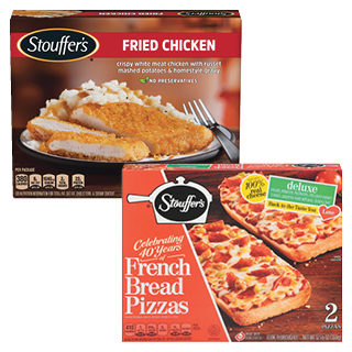 Stouffer's Classic Frozen Entrees, French Bread Pizza & Frozen Simple Dishes