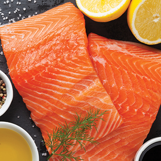 Fresh Chilean Salmon Fillet Portions