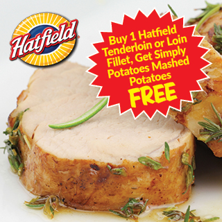 Hatfield Marinated Pork Tenderloins & Loin Fillets 