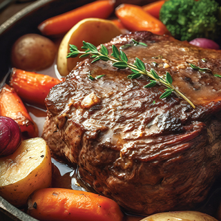 USDA Choice Boneless Chuck Roasts 