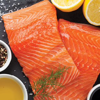 Fresh Chilean Salmon Fillet Portions 