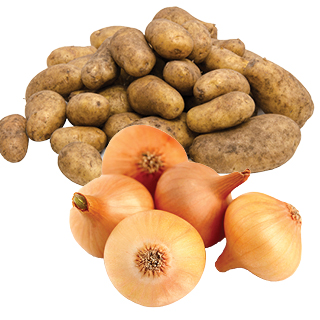 Russet Potatoes & Vidalia Onions