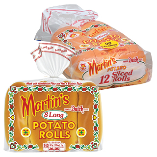 Martin's Round & Long Potato Rolls