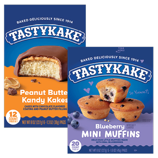 Tastykake Family Packs, Mini Muffins & Cookie Bars