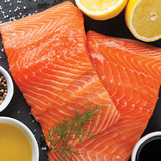 Chilean Skinless Salmon Fillet Portions