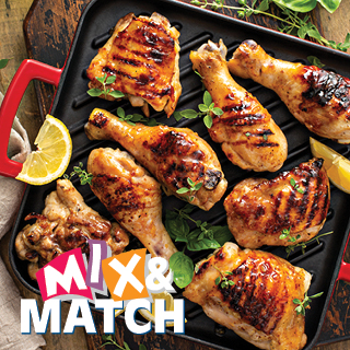 Fresh Chicken Thighs & Drumsticks