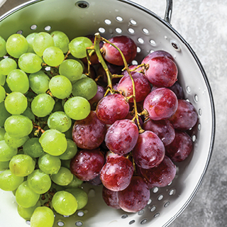 Red or Green Seedless Grapes