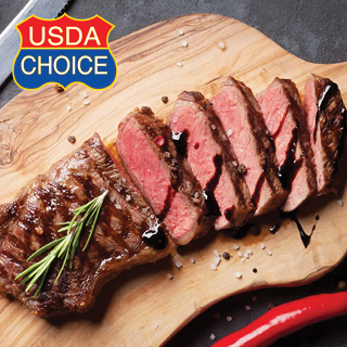 USDA Choice Whole Boneless New York Strips
