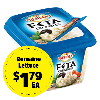 President Crumbled Feta Cheese