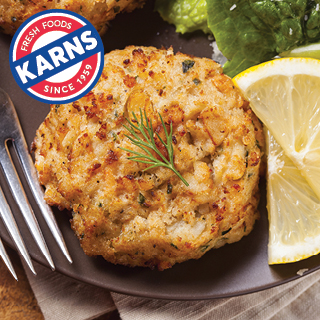 Karns Lump Crab Cakes 2 pk. 